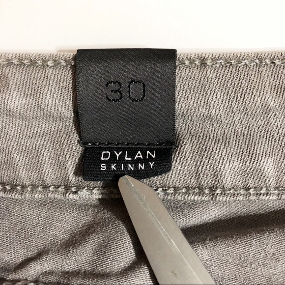 VINCE Dylan Silverfin Skinny Jeans 30x30 - Picture 5 of 8